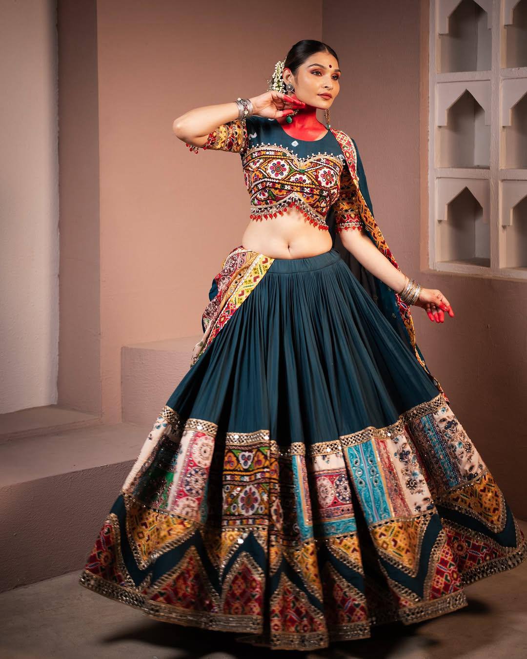 NEW TRENDING NAVRATRI SPECIAL CHANIYA CHOLI ✨🌸